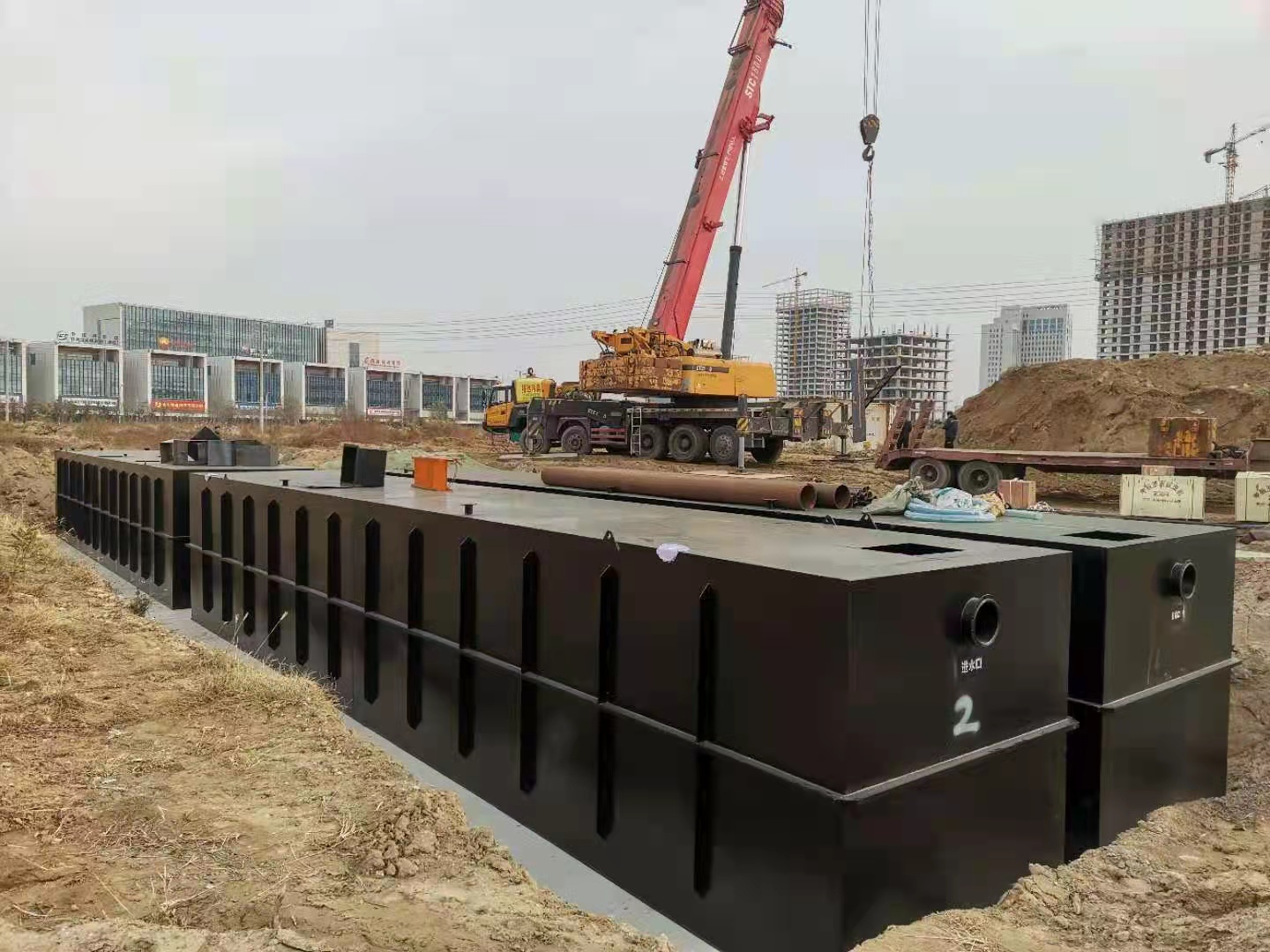 地埋式污水处理设备 地埋式污水处理设备